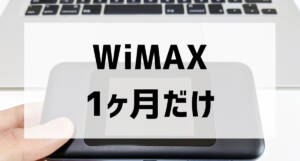 wimax only one month001
