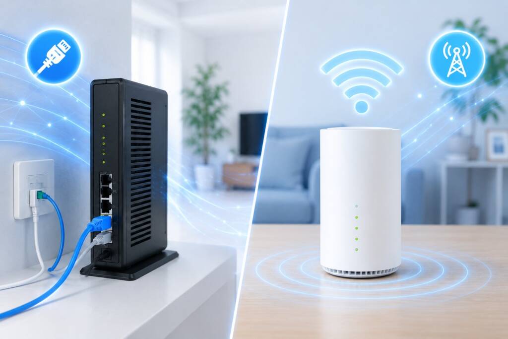 【2026年最新】光回線とホームルーターどちらを選ぶべき?違い・メリット・デメリットを徹底比較 1 image 16