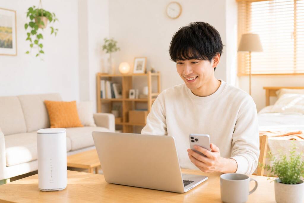 【2026年最新】一人暮らし・賃貸でおすすめのネット回線|工事不要でも快適に使える方法 2 image 22
