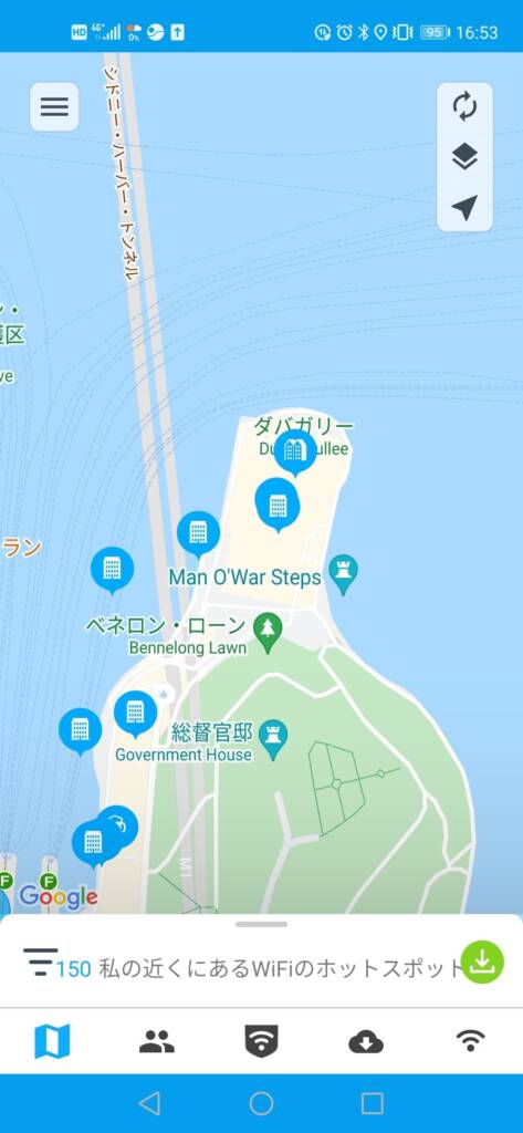 オーストラリア旅行にはレンタルWiFiがおすすめ!日本と比較したインターネット事情も解説 28 シドニーオペラハウス地図