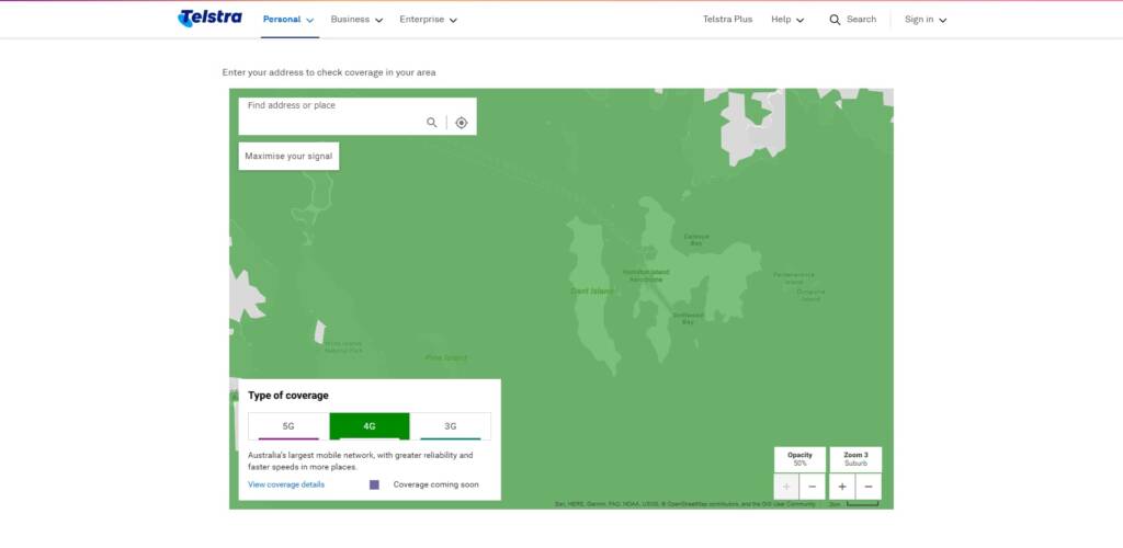 オーストラリア旅行にはレンタルWiFiがおすすめ!日本と比較したインターネット事情も解説 16 ホワイトヘブンビーチ/グレートバリアリーフTelstla
