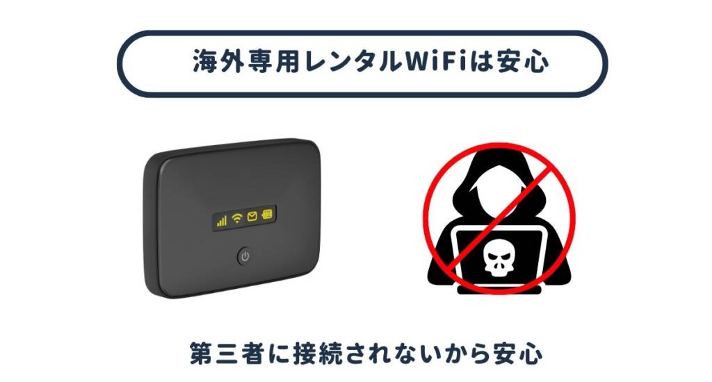 海外専用モバイルルーターは第三者から盗み見られることがなくて安心できる